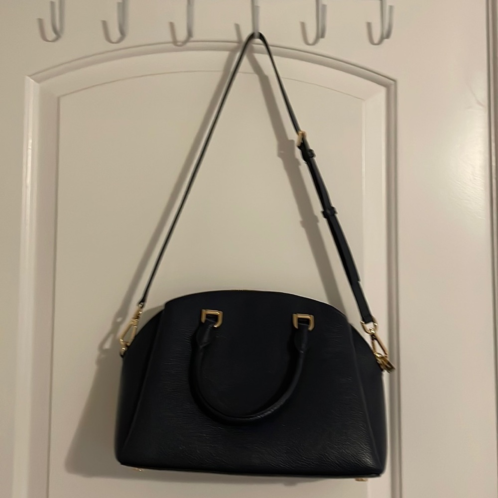 Navy blue MK purse
